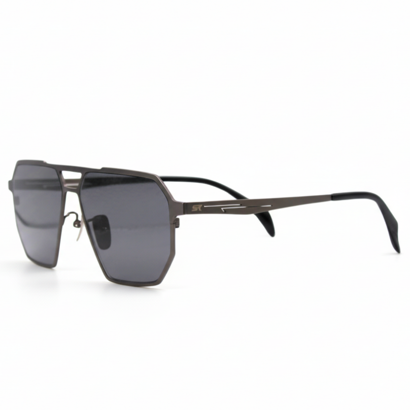 SR Performance Eyewear Vector performance sunglasses with lightweight titanium frame and gradient lenses on white background