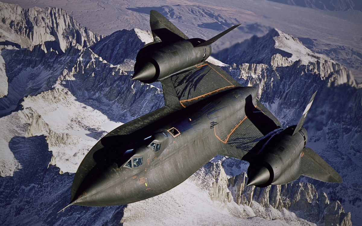SR-71 Blackbird aircraft